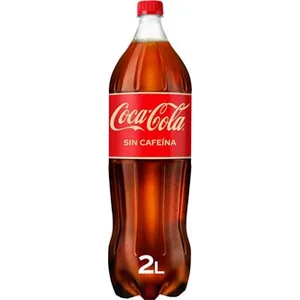 Refresco de Cola Original sin Cafeína  Coca-cola 2 L
