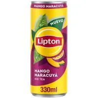 Refresco de Té Mango-maracuyá Lipton, Lata 33 Cl