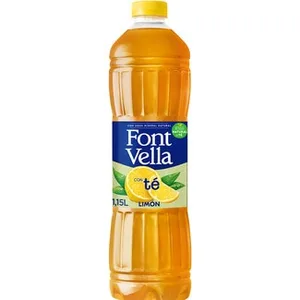 Te al Limón Font Vella, Botella 1,15 Litros