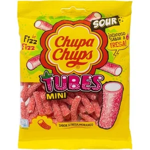 Regalices Rellenos Sabor Fresa  Chupa Chups 150 G