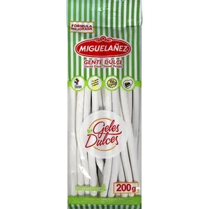 Regaliz Relleno de Nata y Fresa sin Leche  Miguelañez 200 G