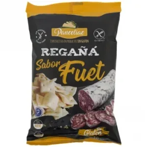 Regañá Sabor Fuet Panceliac sin Gluten y sin Lactosa 80 G.