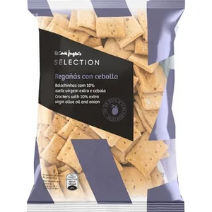 Regañás con Cebolla y Aceite de Oliva Virgen Extra  el Corte Ingles Selection 180 G