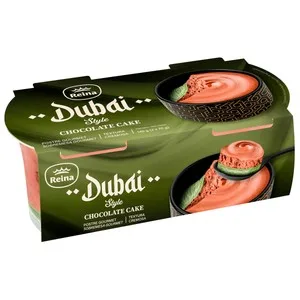Reina Mousse de Chocolate al Estilo Dubai 2 X 70 G. 140 G