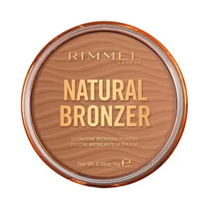 Rimmel Natural Bronzer Tono 002 Maquillaje en Polvo, con Efecto Bronceado y con Acabado Natural.