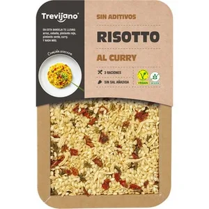 Risotto al Curry sin Gluten Trevijano
