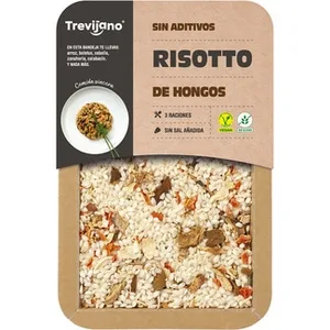 Risotto de Hongos sin Gluten Trevijano