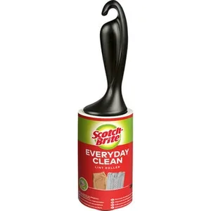 Rodillo Quitapelusas Adhesivo Everyday Clean 56 Hojas Blancas Scotch Brite