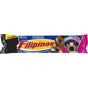 Artiach Filipinos Galletas Fino Filipino de Chocolate con Leche 87 G.