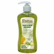 S'nonas Jabón Manos Aceite Oliva Dosificador
