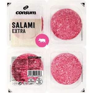 Salami Extra Lonchas 4 X 60 Gr