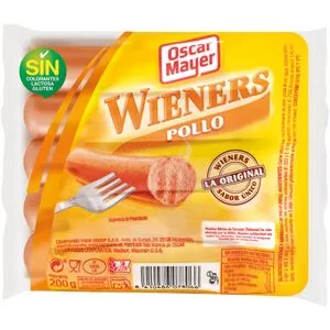 Salchicha Wieners Pollo 200 Gr