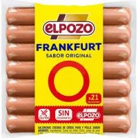 Salchichas Frankfurt Elpozo, Pack 3x160 G