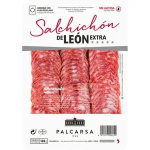 Salchichón de León Extra en Lonchas 100 Gr