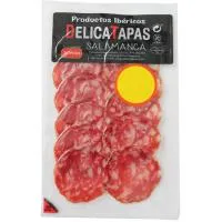 Salchichón Ibérico de Cebo Delicatapas, sobre 40 G