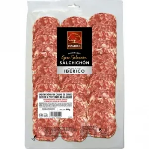 Salchichón Ibérico en Lonchas Gran Selección Navidul sin Gluten 100 G