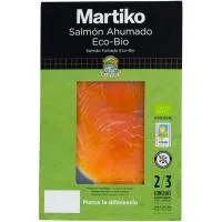 Salmón Ahumado Ecobio Martiko, sobre 80 G