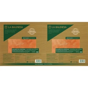 Salmón Ahumado en Lonchas Tradición Escocesa Pack 2 X 80 G  la Balinesa 160 G