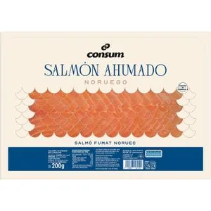 Salmón Ahumado Noruego 200 Gr