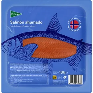 Salmón Ahumado Noruego en Lonchas el Corte Ingles