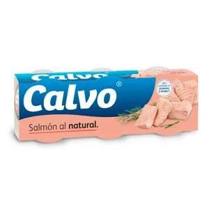 Salmón al Natural Pack 3 3 X 50 Gr