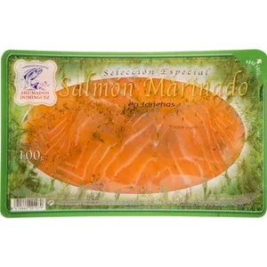 Salmón Marinado en Lonchas Ahumados Dominguez