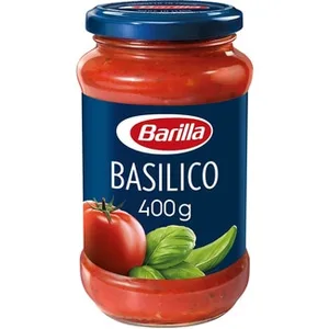 Salsa Basílico con Base de Tomate sin Gluten  Barilla 400 G