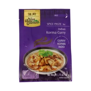 Asian Home Gourmet Salsa de Curry Korma Asian Home Gourmet 50 G.