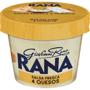 Salsa Fresca 4 Quesos 180 Gr