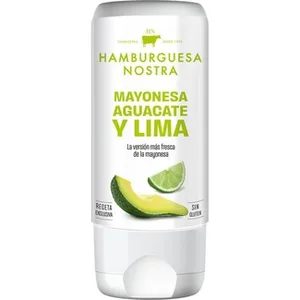 Salsa HN Mayonesa, Aguacate y Lima sin Gluten Hamburguesa Nostra