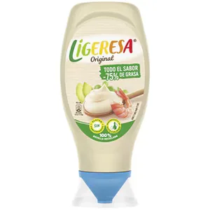 Salsa Ligera Bocabajo sin Gluten  Ligeresa 430 ML