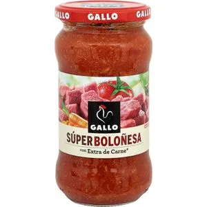 Salsa Súper Boloñesa Tarro 350 Gr