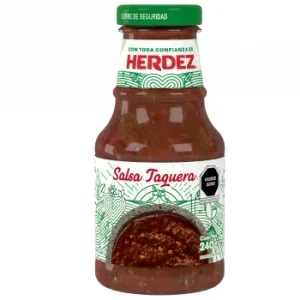 Salsa Taquera Herdez Botella 240 G.