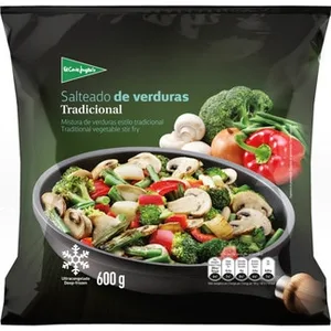 Salteado de Verdura Tradicional  el Corte Ingles 600 G