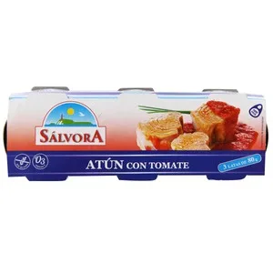 Sálvora Atún con Tomate 52 G. Pack 3 Uds. 156 G