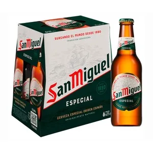 SAN Miguel Cerveza  Pack 6 Uds. X 25 Cl. 1500 ML