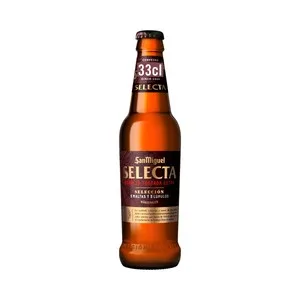 SAN Miguel Selecta Cerveza Tostada 33 Cl. 330 ML