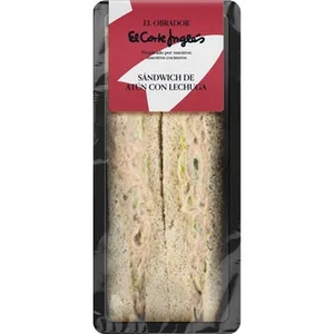 Sandwich de Atún y Lechuga  el Obrador el Corte Ingles 189 G