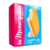 Sandwich Helado Nata la Menorquina