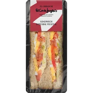 Sandwich Integral Vegetal el Obrador el Corte Ingles