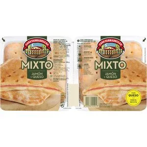 Sándwich Mixto Pack de 2 Unidades 2 X 120 Gr