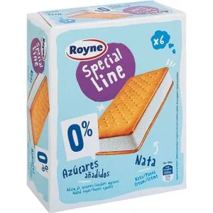 Sándwich Nata sin Azúcar 300 Gr