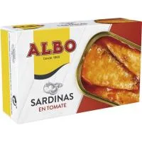 Sardina en Tomate Albo, Lata 120 G