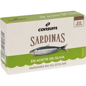 Sardinas en Aceite Oliva Lata 84 Gr