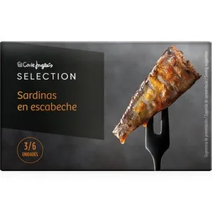 Sardinas en Escabeche 3-6 Piezas el Corte Ingles Selection