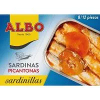 Sardinilla en Salsa Picantona Albo, Lata 107 G