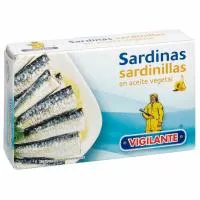 Sardinilla Vegetal Vigilante, Lata 65 G
