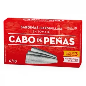Sardinillas en Tomate Cabo de Peñas 60 G.