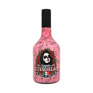 Sargento Tequela Crema de Fresas con un Toque de Agave (de Origen Mexicano) Sargento Tequela Botella de 70 Cl. 700 ML