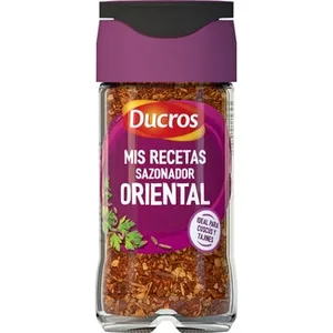 Sazonador Oriental a Base de Comino y Perejil Ideal para Carnes y Verduras  Ducros MIS Recetas 32 G